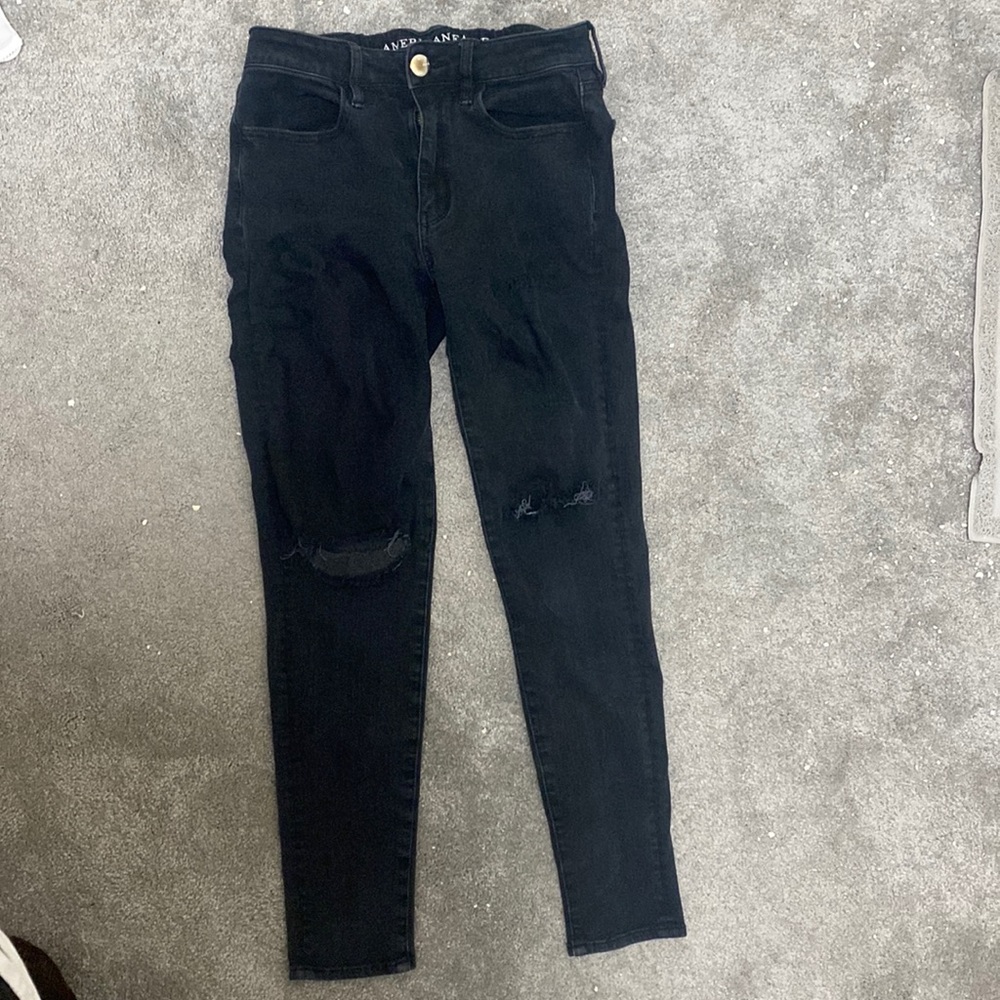 Womens black jeans